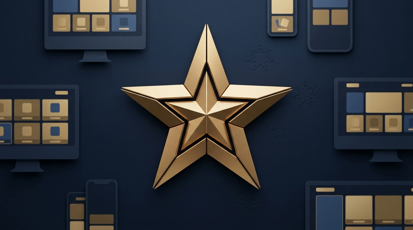Editorial illustration for a Golden Star Casino Australia review